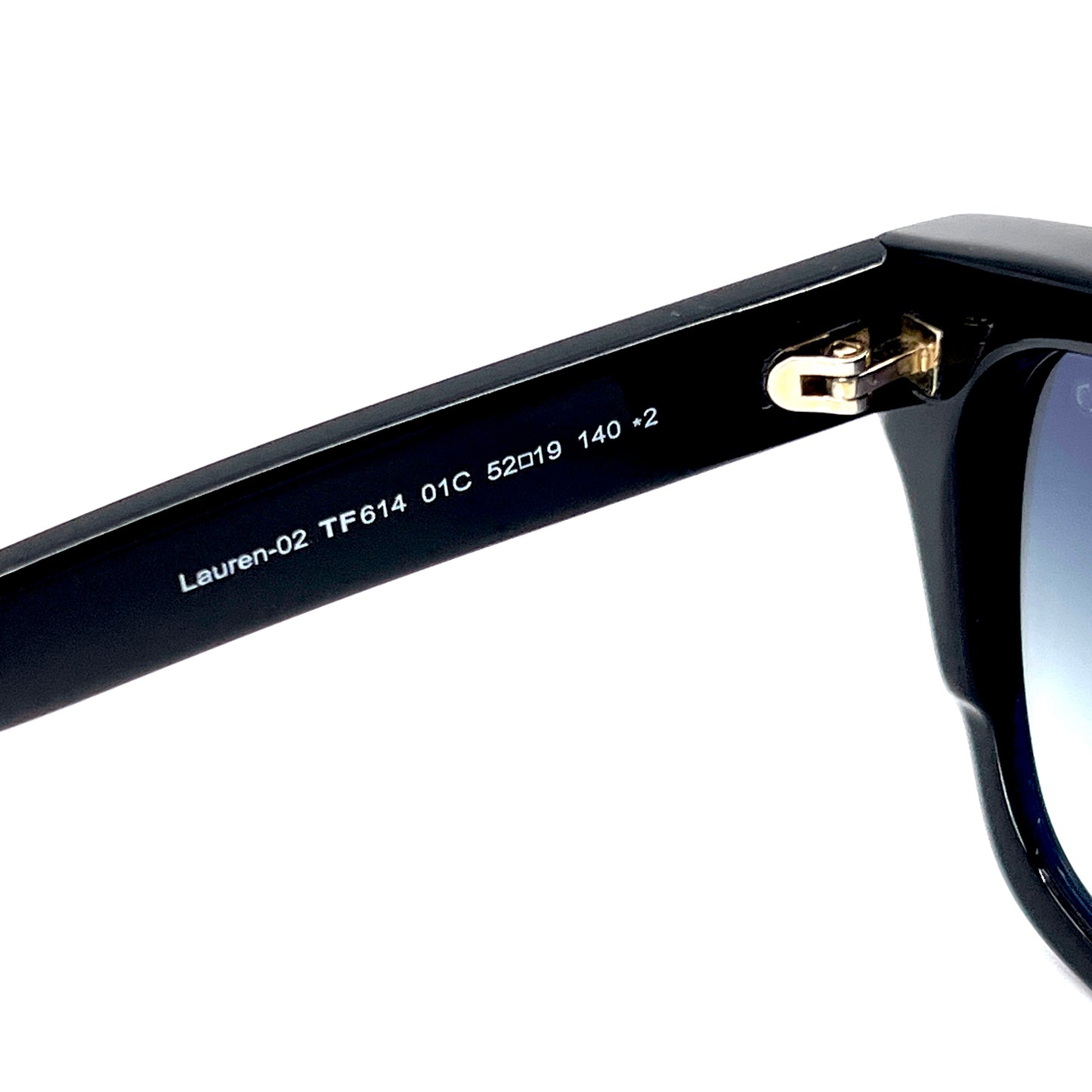 TOM FORD Lauren-02 Sunglasses TF614 01C