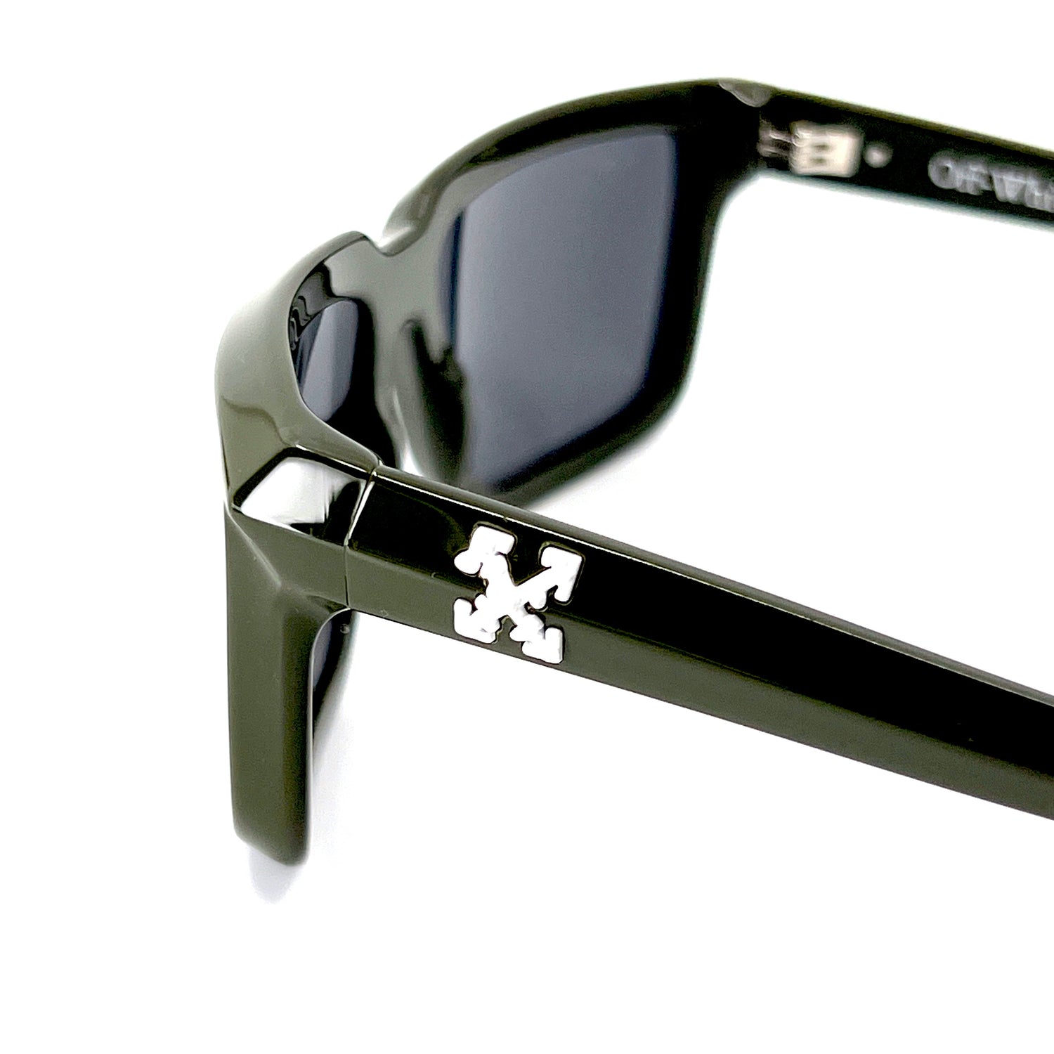 Off-White Portland: Black rectangular sunglasses –  - eyewear  store