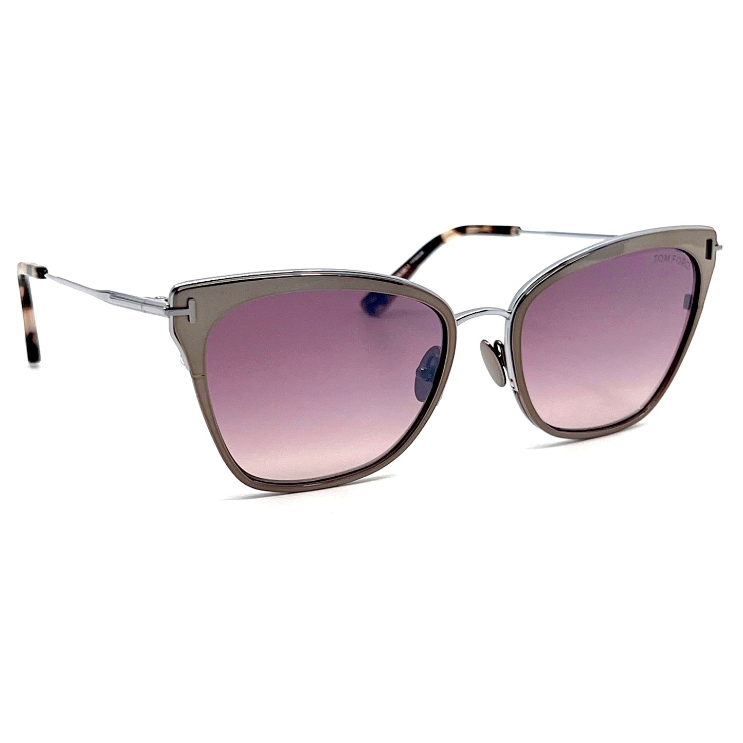 TOM FORD Faryn Sunglasses TF843 12U Titanium