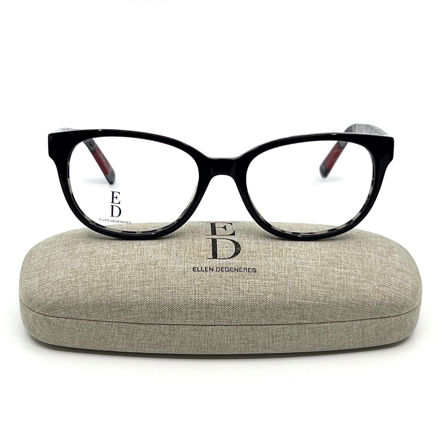 ELLEN DEGENERES Eyeglasses O-04 BLKTT