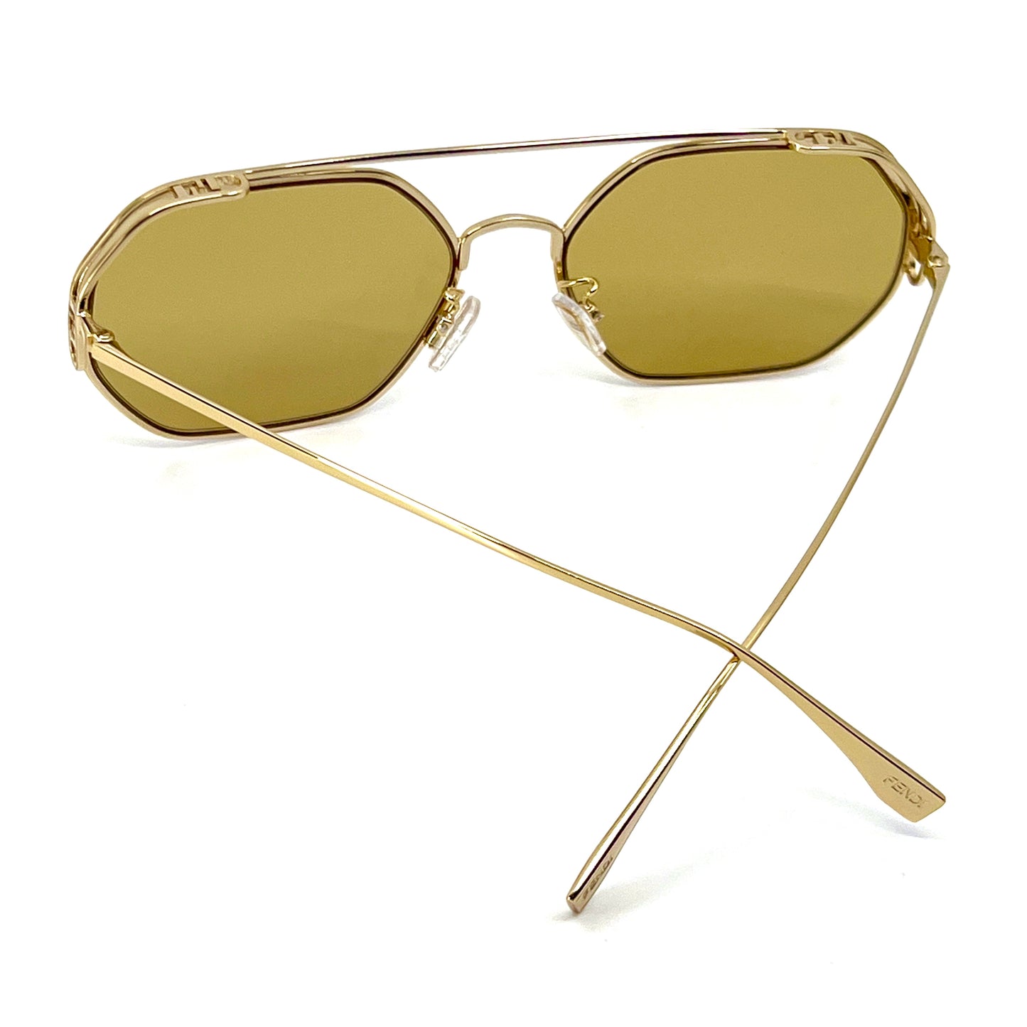 Fendi Gold O'lock Sunglasses